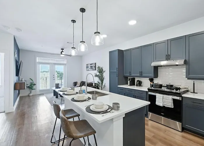 Apartamento 47 Chic 1bedroom, Pool, Gym & Yoga Studio, Near Stockyards